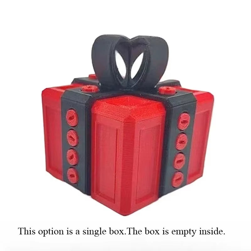 Novelty 3D Interactive Blind Box - Annoying Prank Gift with Plastic Screws, Geometric Puzzle Party Supplies for Holiday/Birthday