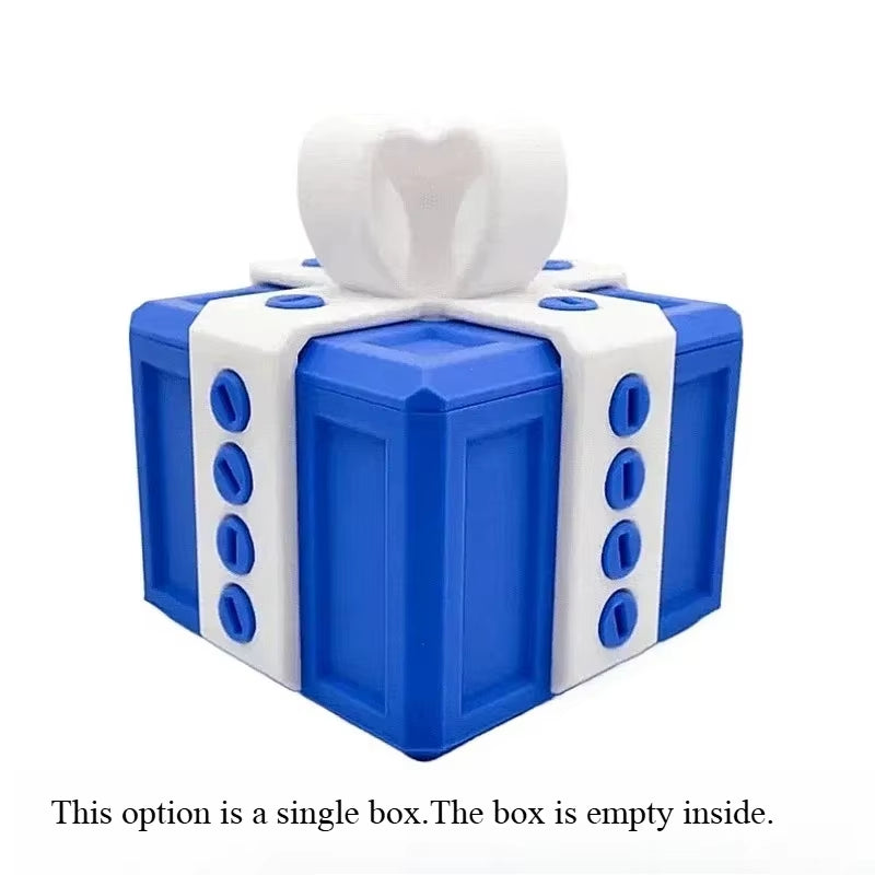 Novelty 3D Interactive Blind Box - Annoying Prank Gift with Plastic Screws, Geometric Puzzle Party Supplies for Holiday/Birthday