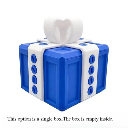 Novelty 3D Interactive Blind Box - Annoying Prank Gift with Plastic Screws, Geometric Puzzle Party Supplies for Holiday/Birthday