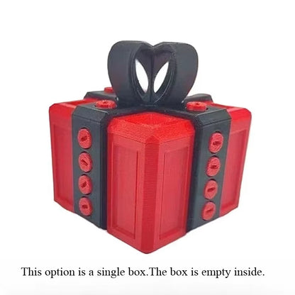 Novelty 3D Interactive Blind Box - Annoying Prank Gift with Plastic Screws, Geometric Puzzle Party Supplies for Holiday/Birthday